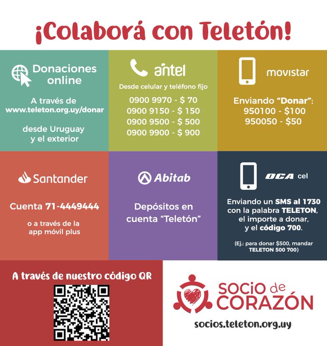 RickyToomOk's tweet photo. @teletonuruguay 
Porque la rehabilitación es un derecho de todos. Acompañanos: ¡tu esfuerzo suma!  #DarLoMejorDeNosotros, eso es Teletón #ContigoEsPosible #Teleton2020 #teletonuruguay https://t.co/a5hkdjlflv