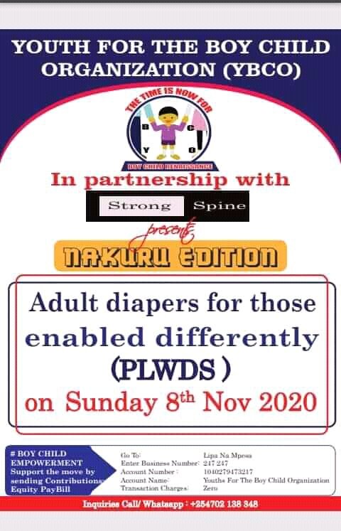 Shishy_M's tweet photo. #JengaJirani #weekendForm #charityLovers @WillieOeba  @bnyabuti @Model_Nicky  @jessemwas  @msnjerikimani @gladysmungaii  @eddiebutita   Project nunua Adult diapers for #PLWDS... #50bobChallenge https://t.co/YJWAVznBnv