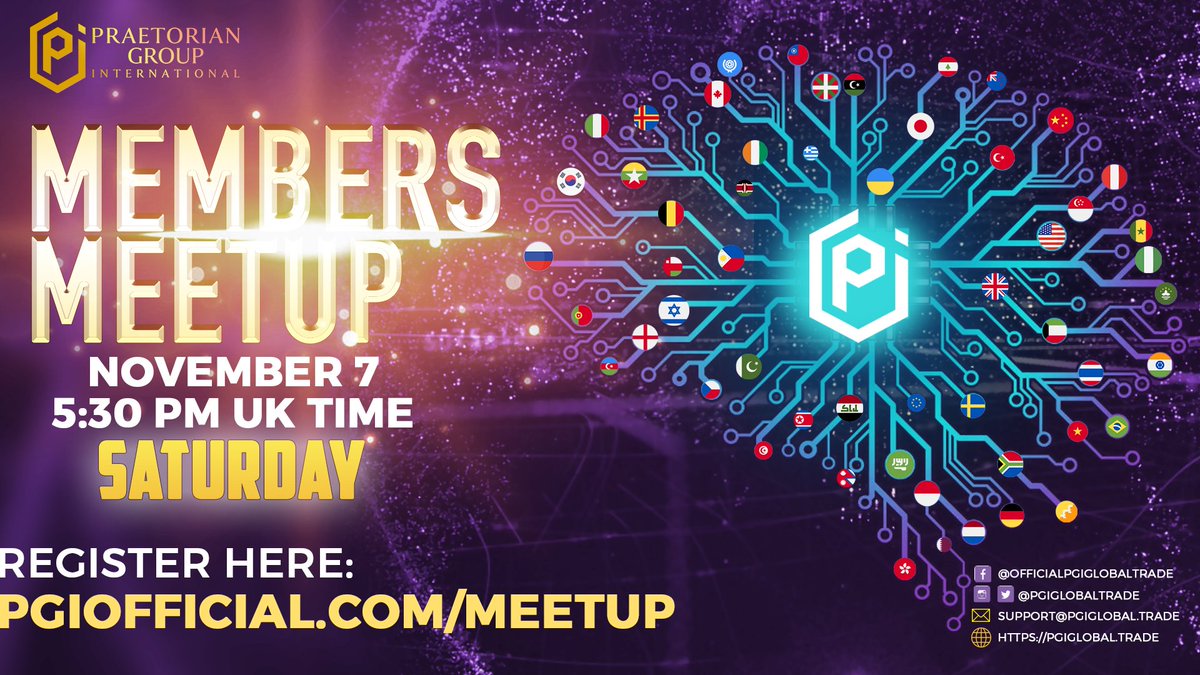 PGIGlobalTrade's tweet photo. Can't wait for the big announcements? Register here https://t.co/nSAutrfXbR to join the PGI Global Monthly Member Meetup! Lots of surprises await you!
#PGIGlobal #PGI #MembersMeetup #Meetup #Announcements #PGI100 https://t.co/nYK3OoYcjz