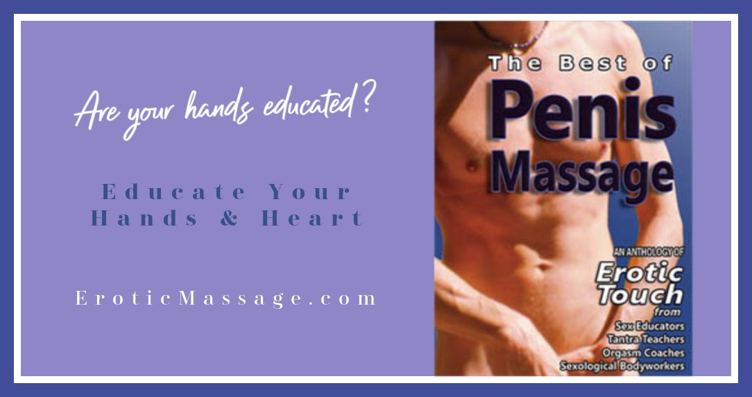 KramerErospirit's tweet photo. Eleven #cockmassage teachers demonstrate myriad ways to electrify your partner’s body...or your own. #penismassage #listentoyourbody #bettersex #eroticmassage #pleasuremapping #instructionalvideo https://t.co/RqzR5ygB8k https://t.co/SwrDtqrxRD