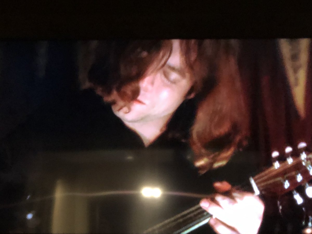 Dude is FEELING the mandolin