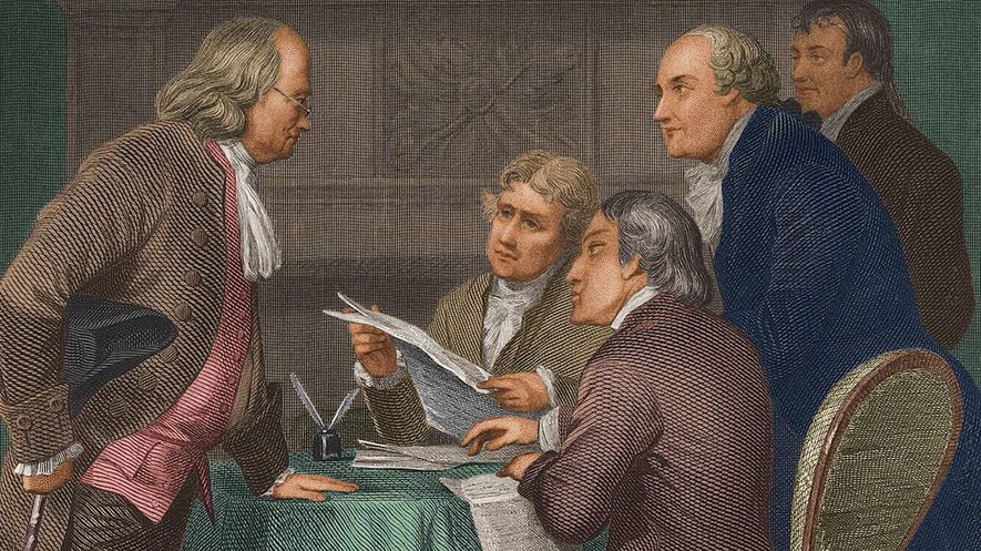 Newsela's tweet photo. The Declaration of Independence — adapted to five reading Lexile levels, so that every student can study the foundations of American democracy, regardless of their reading or learning level: https://t.co/Umkr8ndJEp https://t.co/5x8OtWc58B