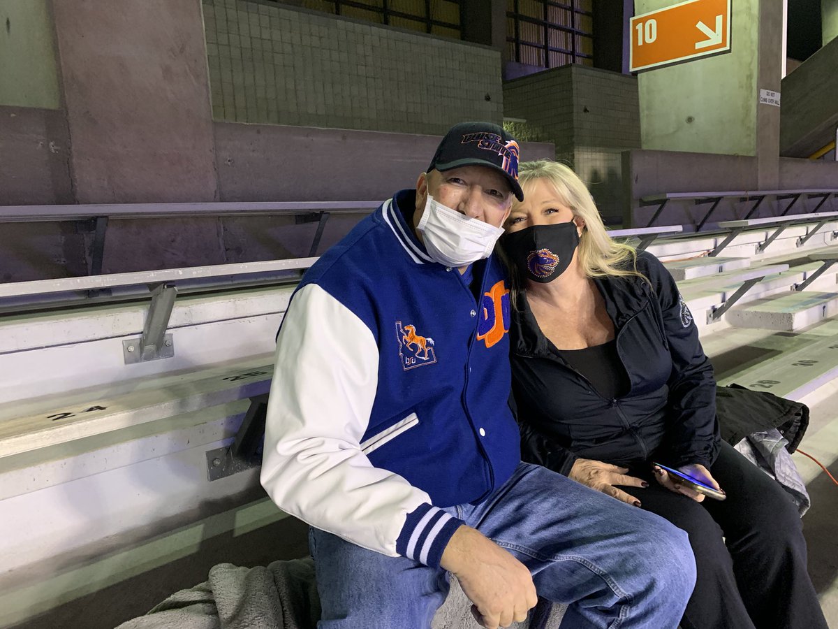 Quite a few #BoiseState players’ parents able to be in attendance tonight...