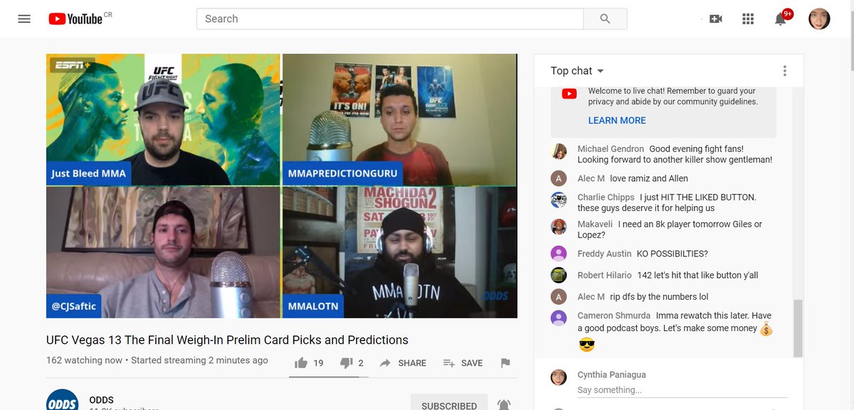 odds110's tweet image. The boys are LIVE! @CjSaftic @Just_Bleed_MMA_ @MMALOTN @PredictionMma breaking down #UFCVegas13 Scroll to the bottom of the page for the prelim card breakdown

odds.com/ufc/ufc-vegas-…