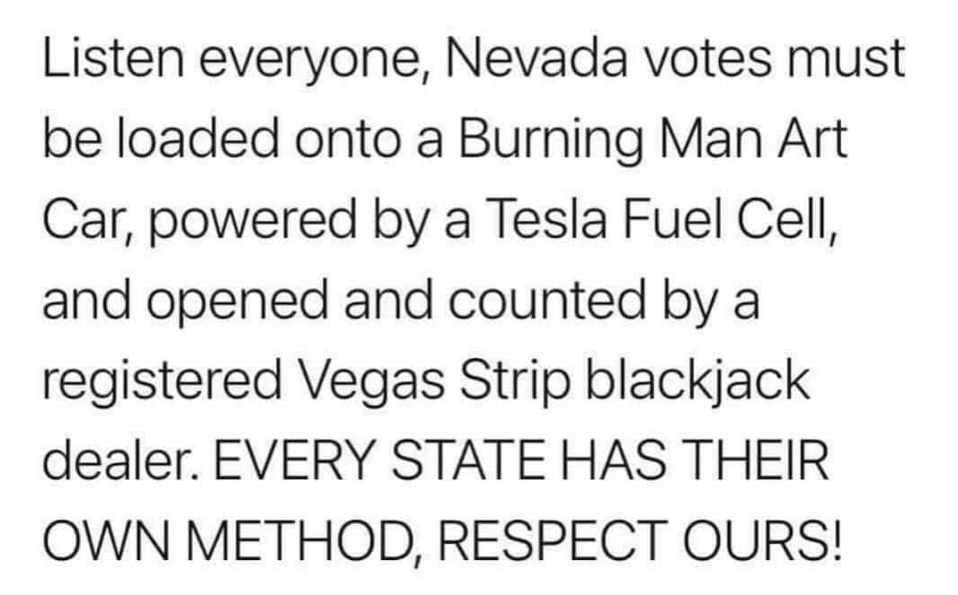 mercedes_olsen's tweet photo. #Nevada #ballotcounting #Nevada2020 #NevadaHurryUp #nevadacount #NevadaVote #Nevadaelection #NevadaForBiden #nevadavotes #nevadaplease #BallotCounters #ballotcount https://t.co/Qt9v4Cqe3M