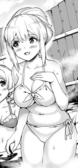 漫画「ニートだけどハロワにいったら異世界につれてかれた」4巻のこのシーンは、ひょっとしたら怒られるのではと思ったらニコ静のコメントで同じ性癖の人に褒めてもらえた、もっちりお腹。 #ニトロワ 