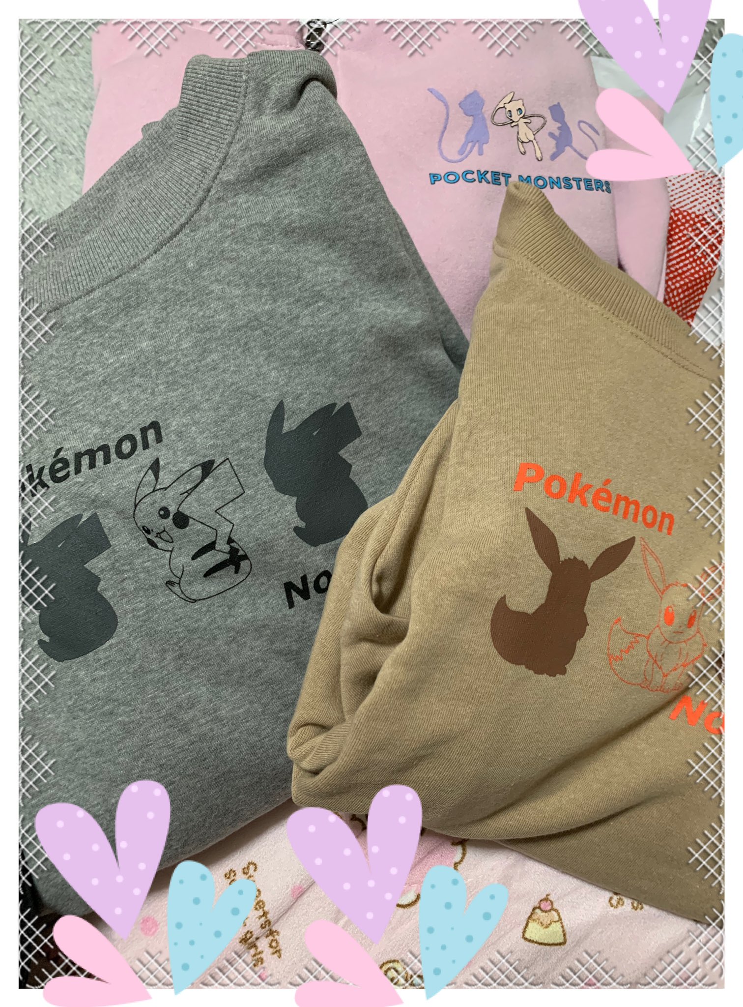 Twitter पर まみい ポケモン しまむら 朝イチでしまむらでポケモンのトレーナー パーカー買ってきた トレーナーはピカチュウとイーブイ パーカーはミュウ 可愛ええ Twitter पर まみい ポケモン しまむら 朝イチでしまむらでポケモンのトレーナー パーカー買ってきた トレーナーはピカチュウとイーブイ パーカーはミュウ 可愛ええ