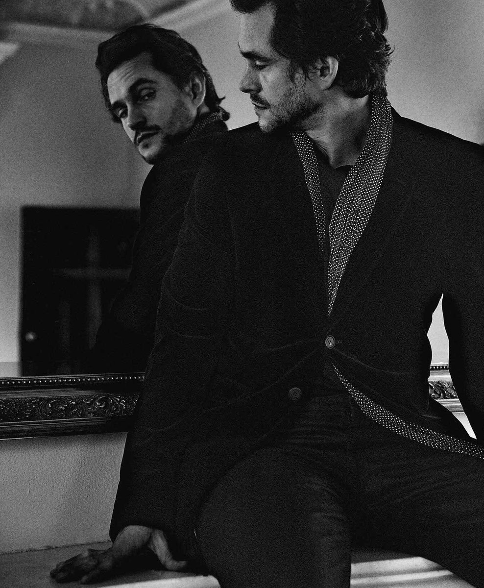 the fucking eyebrow thing. jesus christ. the curlies. i love it.