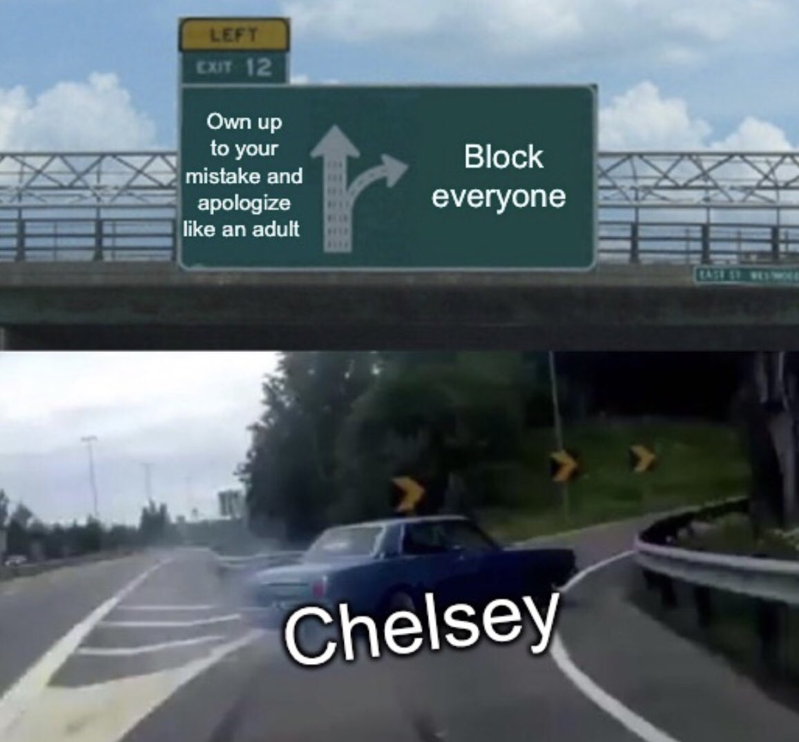 opossummami's tweet photo. @emilyphouse All my homies are blocked by chelsey Mitchell https://t.co/Q8wnY1OjO1