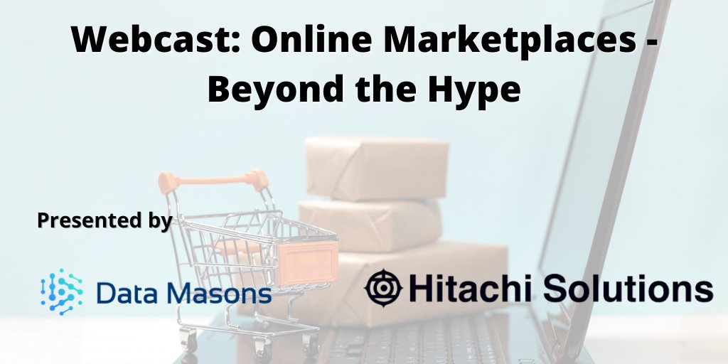 DataMasons's tweet image. Watch: In our newest on-demand webcast, we work with @HitachiSolUS to take some of the mystery out of the most popular online marketplaces. @HitachiGlobal #EDIMadeSimple bit.ly/3mYszNn