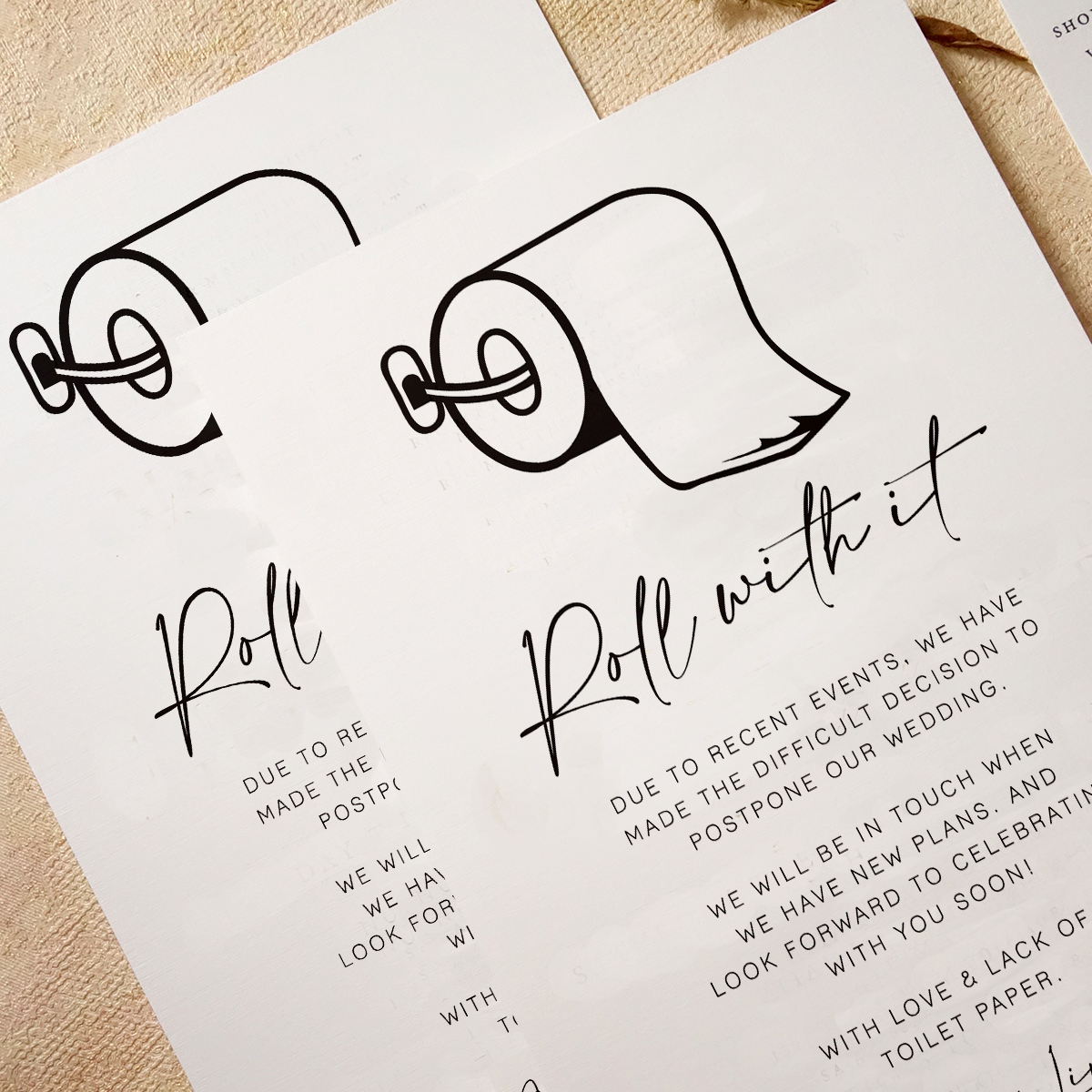 PapermintAU's tweet photo. A witty change the date card on a simple digital print card 

#bypapermint #instawedding #weddingideas #melbournewedding #newzealandwedding #changethedate https://t.co/xv46XBM1lN