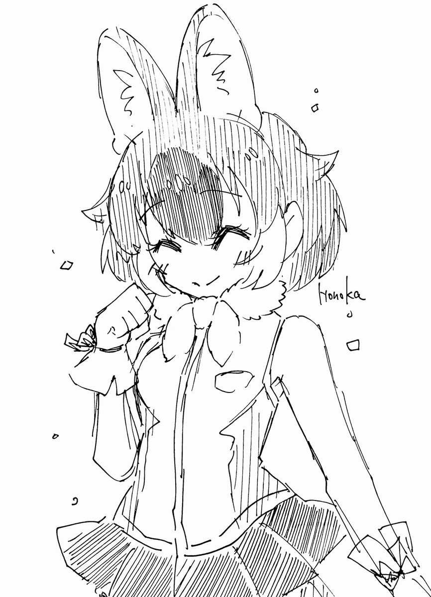 「隊長さん!!」
#けもフレ
#けものフレンズ 