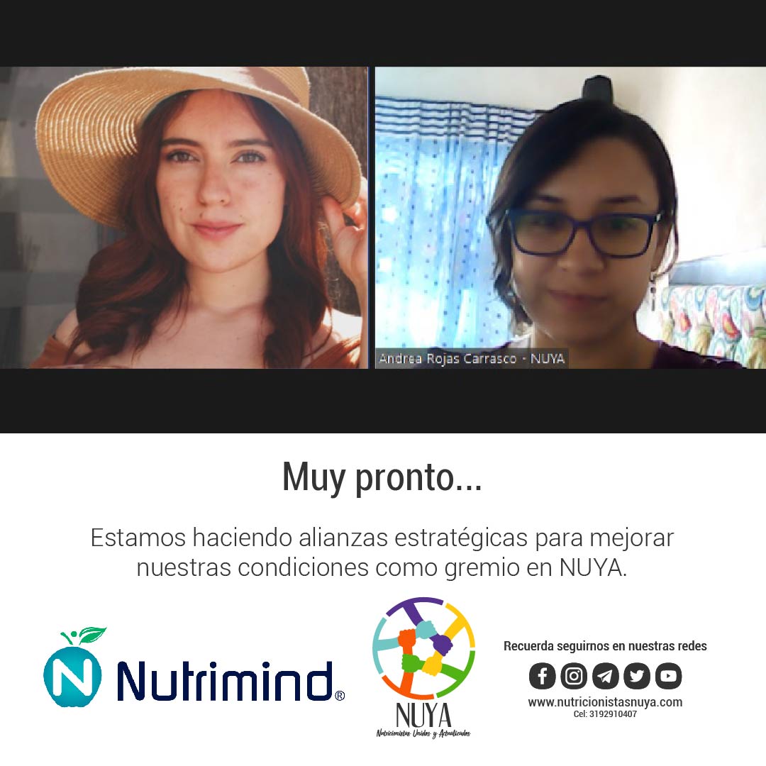 NUYA_Nutricion's tweet photo. Día a día seguimos trabajando por nuestro gremio, con alianzas para los y las nutricionistas de NUYA
@Nutrimind_Nut 

#NUYA #nutrimind #NutricionistasUnidos #miembrosnuya https://t.co/TbGOCkxIwX