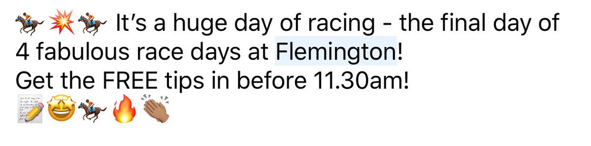 Funters3's tweet photo. 🏇💥🏇💥#MelbourneSpringCarnival #win #free #horseracing #tipping #competition #funters #fun #funting #punting #SpringCarnival #MoonahLinksGolf #SquiresLoft #HarpOfErin #SimplyFreshFruit #Burnley #beer #Sportsbet #MelbRacingClub #MooneeValleyRacingClub #Flemington #Rosehill https://t.co/ccXCoklMqj