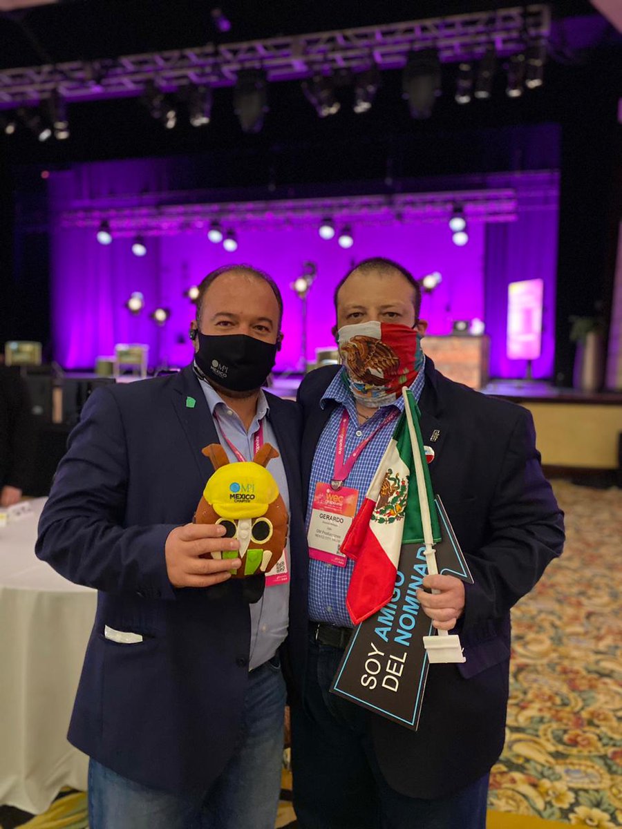 MPI_Mexico's tweet photo. El éxito se logra con voluntad, trabajo en equipo y pasión.
¡Celebración en #WEC2020 por el reencuentro, comunidad @MPI y galardones obtenidos para @MPI_Mexico y @MPIcaribemexCha en los #MPIRise!
#eventprofs #meetingprofs #WEC #WECGrapevine #industriadereuniones @meetingsmeanbiz https://t.co/Ob52qMjoAt