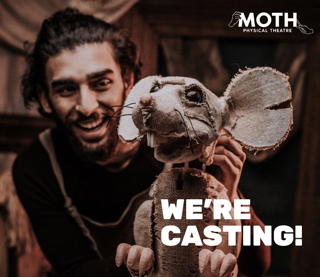 CASTING CALL OUT FOR A PHYSICAL PERFORMER/PUPPETEER!

✨For more details, check the link below! 

👉bit.ly/355bLhB

Huge thanks to <a href="/ace_national/">Arts Council England</a> <a href="/arcstockton/">arcstockton</a> &amp; @BarnsleyCivic for helping us make this happen!🙌