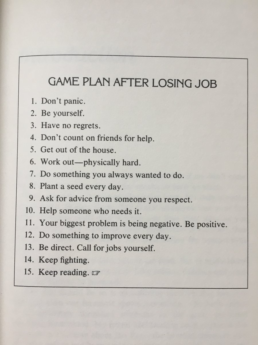 This checklist from the book 'Merry Christmas, You're Fired' can be extremely helpful as a daily GPS.