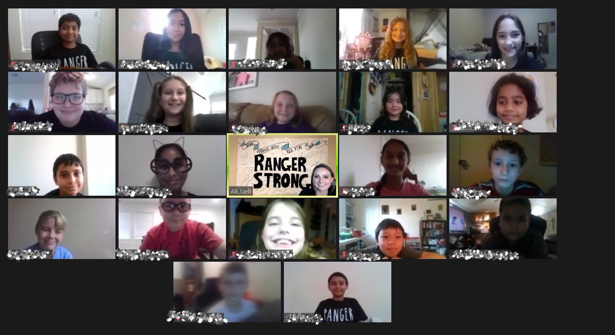 alijuell's tweet photo. Thank you to our incredible PTA for the best shirts that are helping us stay #RangerStrong remotely!!💙
@RoanokeRangers  @RoanokePta  @KristiKing11 https://t.co/kMir5NWqAd