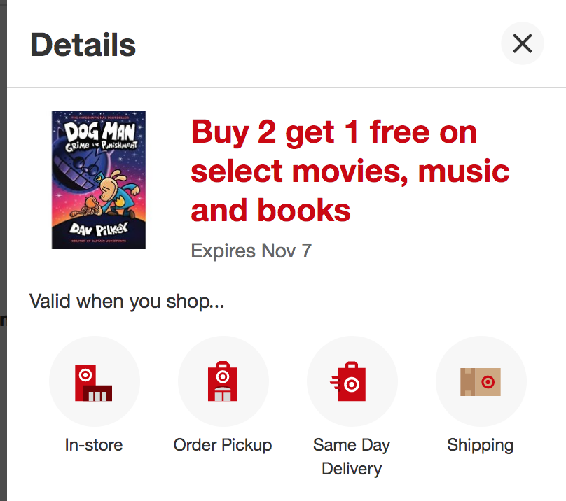 US ARMYs!!T@rget is offering Buy 2 get 1 free!The offer ends Nov.7 so split the cost w/ ur fellow armys and get 3 albums for the price of 2  #BTS_BE  #BE  #BTS