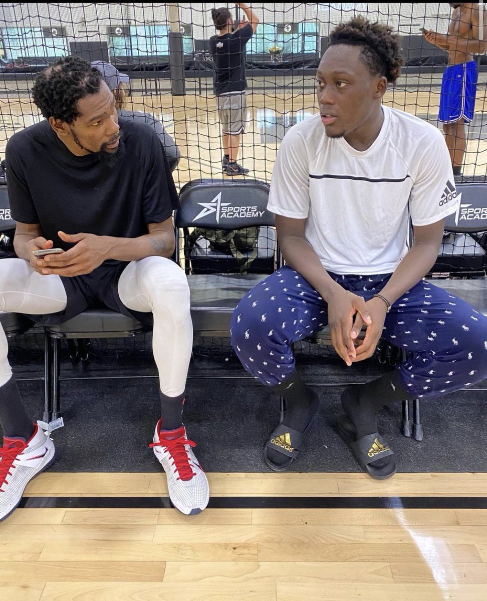 TrashTalk_fr's tweet photo. Sekou Doumbouya qui papote avec KD sur sa dernière photo Insta, j’en profite pour demander l’intervention de @RebeuDeter pour l’ami Durant. https://t.co/WbxFfMsWWy