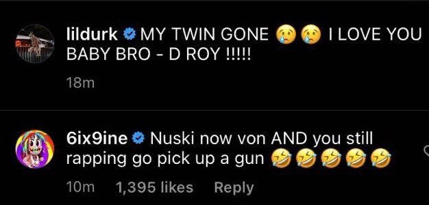 I just wanna know how this nigga 6ix9ine is still breathing