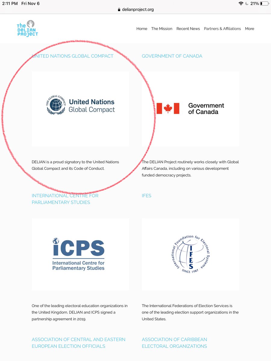 Well, here are their partners.The United Nations... and oh, look!The London School of Economics, a famously Socialist institution.Don't believe me?