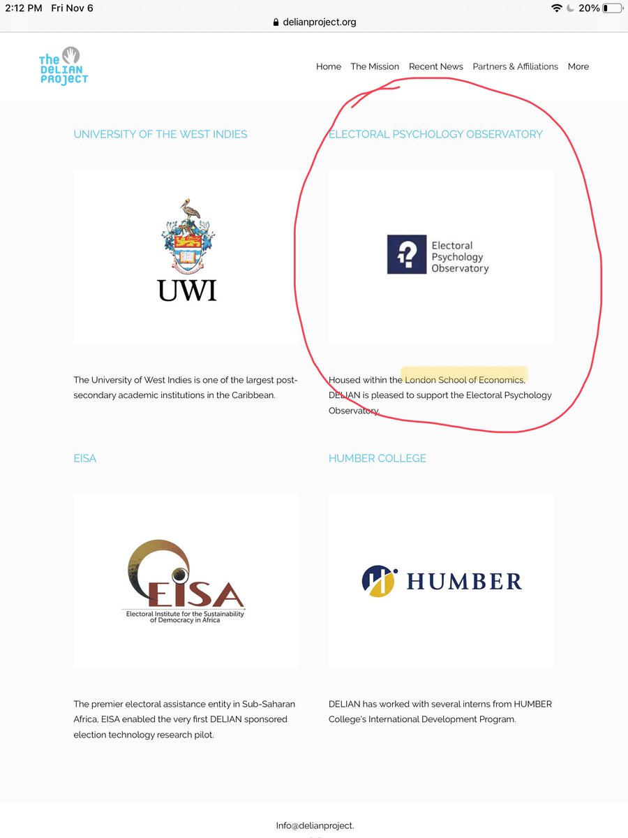Well, here are their partners.The United Nations... and oh, look!The London School of Economics, a famously Socialist institution.Don't believe me?
