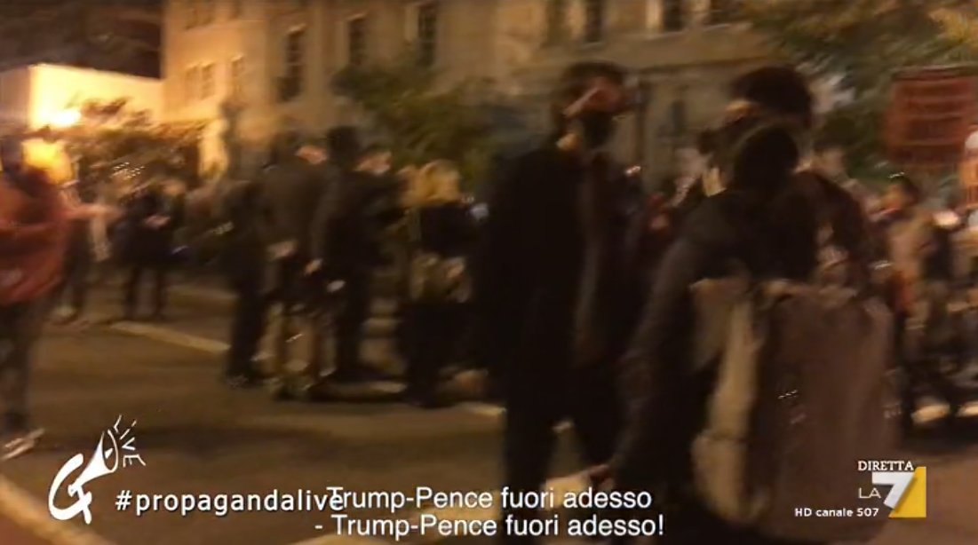 welikeduel's tweet photo. Con Stefania Sechi a Washington, davanti alla Casa Bianca nel giorno delle elezioni

#propagandalive https://t.co/knoUhs9dH5