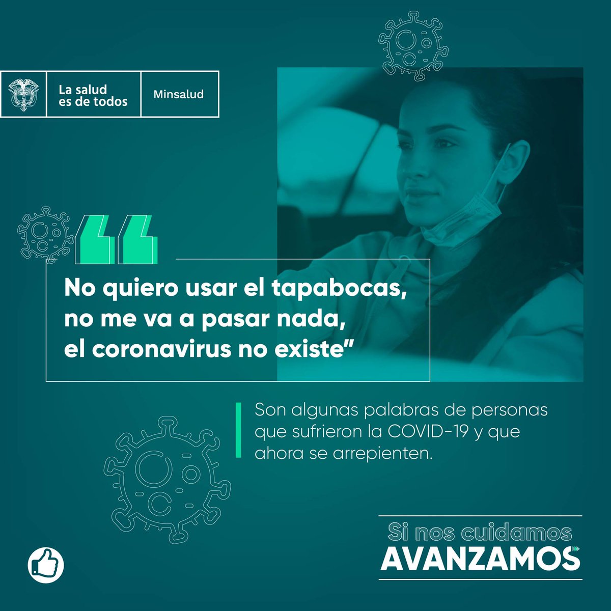 ofintercolombia's tweet photo. #SiNosCuidamosAvanzamos
#ElVirusNoSeHaIdo #ColombiaSaludyProteccion #UnidosSomosMas #ReactivacionEconomica #LaSaludEsDeTodos Mas Información: https://t.co/BsJY44DIH1 https://t.co/CEYjynyhAy