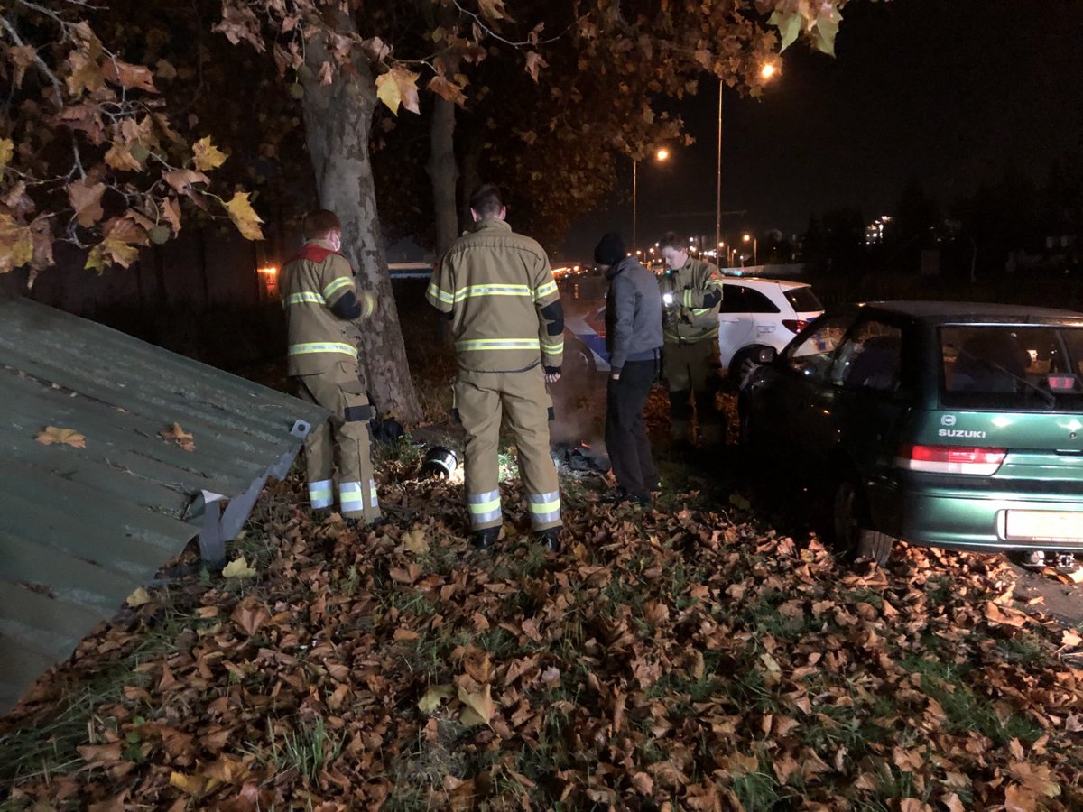 Brandweer naar “autobrand” Veghel . 6 november 2020.