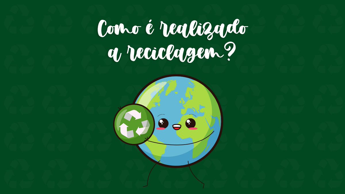 InteractClubSTI's tweet photo. E o processo de reciclagem? Como ele ocorre? https://t.co/VhVrEGKMNr
