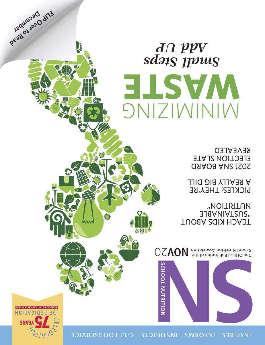 We hope you’ll flip for our creativity! Check out #SNMag’s unique Nov/Dec 2020 flip book issue—with articles to inspire, inform and instruct K-12 foodservice on minimizing waste and slaying the administrative review: bit.ly/38l7fh0