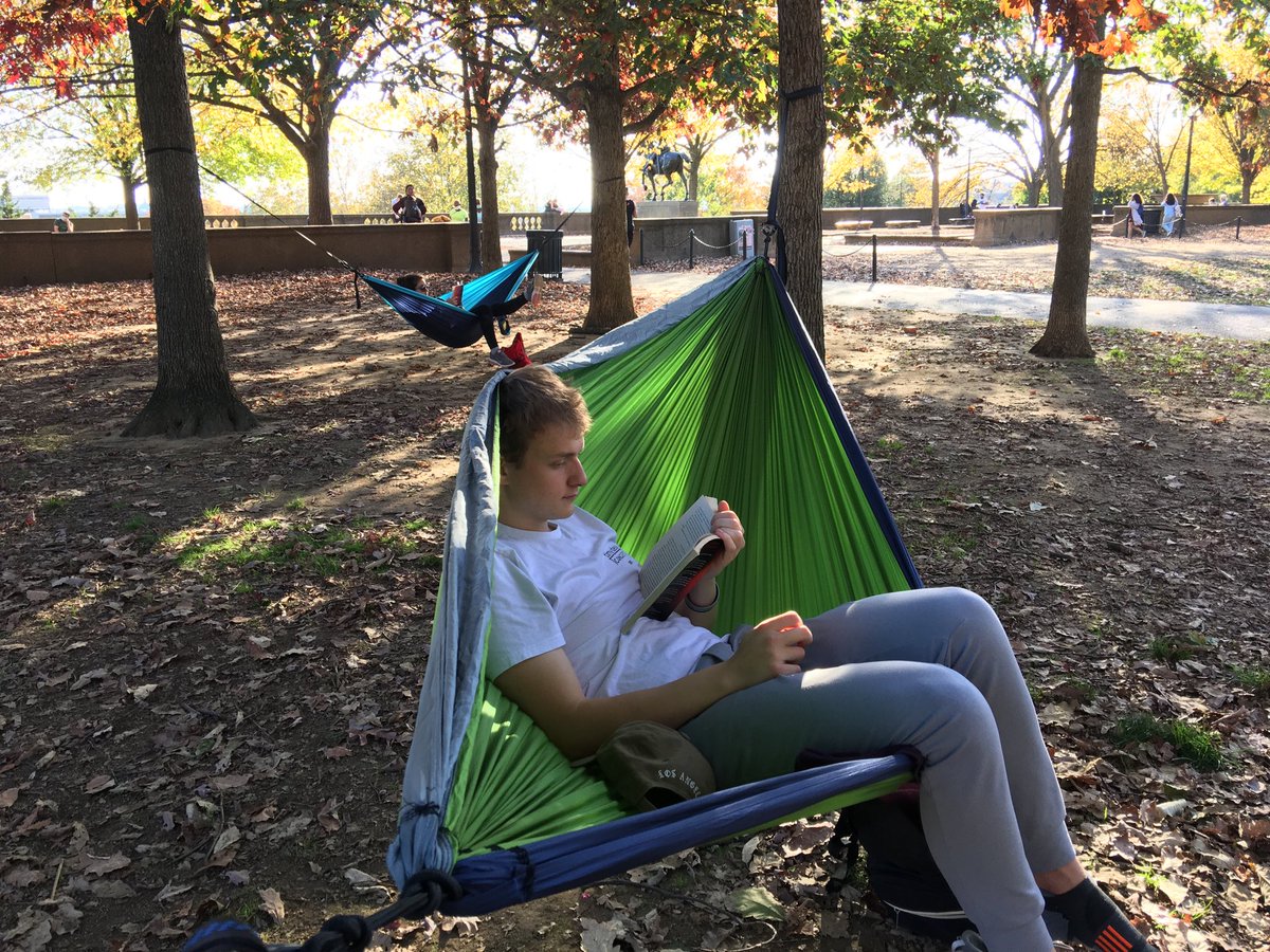 PhilWilliamsABC's tweet photo. Election stress busted in a Washington DC Park. Many told me they couldn’t stand the tension and were giving overloaded brains a break #dcpark #electionescape #BidenHarris2020 #trump #abcnews https://t.co/8Xa5DF0DQf