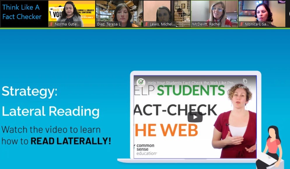NEISDLibrary's tweet photo. Our @NEISD Librarians are exceptional educational leaders! Thank you Janelle Schnacker, Cecylia Godoy, Teresa Diaz, Michelle Lewis, & Rachel McDevitt for sharing your knowledge & skills @ the Libraries & Learning Conference this week! #NEISDlibs @NEISDiTech #LLVC2020 #theNEISDway https://t.co/PhKkjRi9J6