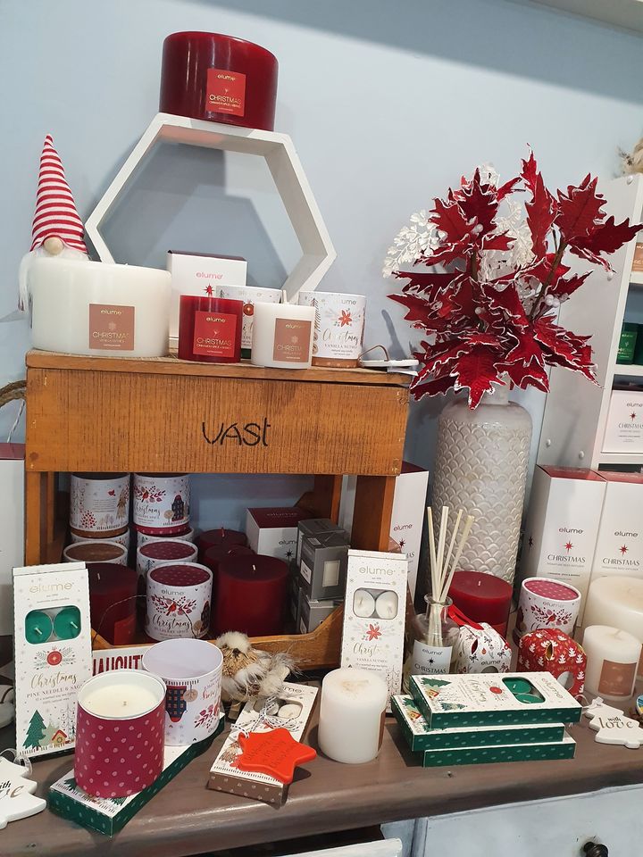 We are so ready for Christmas 🎅🎄 fully stocked with gorgeous Christmas Candles &amp; fragrances from Elume Candles just delicious!! so many candles! <a href="/ginjab/">Ginger Bell</a> #christmasiscoming  #onlineshopping #ShopLocal  #Candles