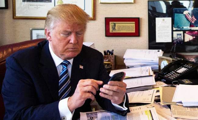 Oleemorris's tweet photo. #RetrainTrump I think his next career could be in cyber... https://t.co/suDO1cEn8A