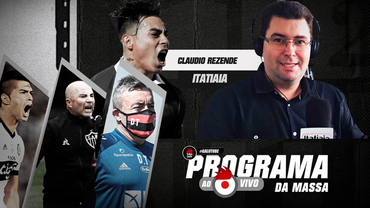 ricardoalencar_'s tweet photo. Daqui a pouco no #ProgramaDaMassa estarei recebendo o @claudiorez da @radioitatiaia para trazer as últimas notícias do Galo... Iremos falar das possíveis mudanças de Sampaoli contra o Flamengo além de Vargas e Brian Montenegro. Link 👇
📽️https://t.co/bgoMKKwjhT https://t.co/wHacxl5SfK