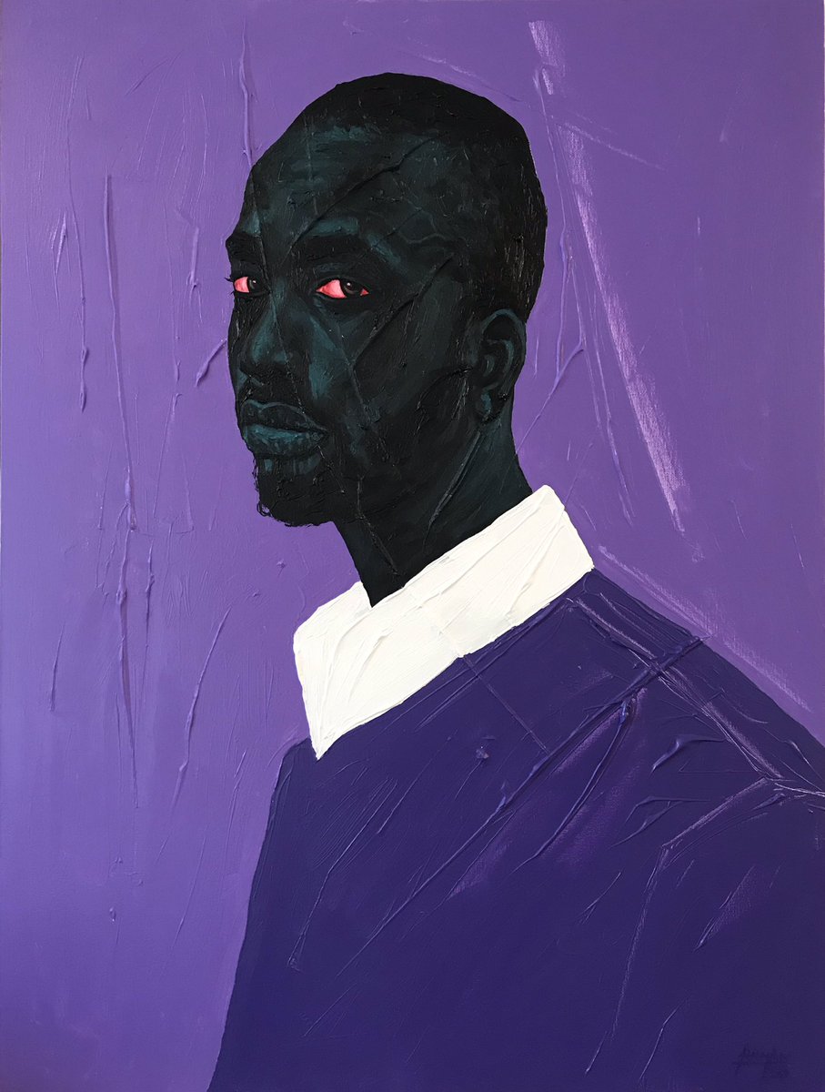 AAffotey's tweet photo. White collar(Purple shirt)
Acrylic on canvas
2020
#Mycomplexion #africancontemporaryart #Annanaffotey #ilovebeingmyself https://t.co/U8d5xTDdtL