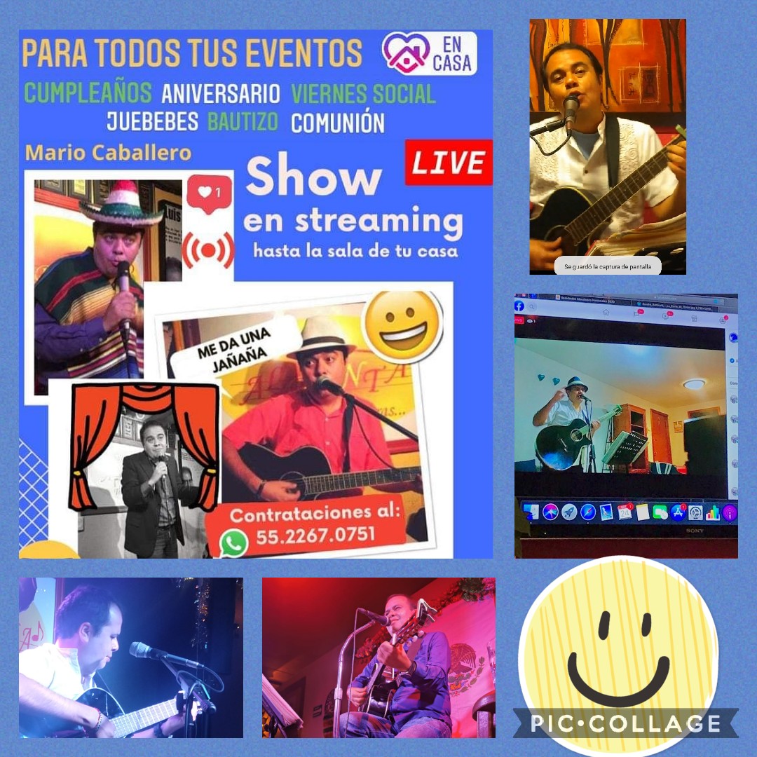 ¿Quieres que te cante en la sala de tu casa? Pide mi presentación vía streaming y pasemos una excelente velada con canciones y buen humor!  
Escríbeme y te doy más detalles