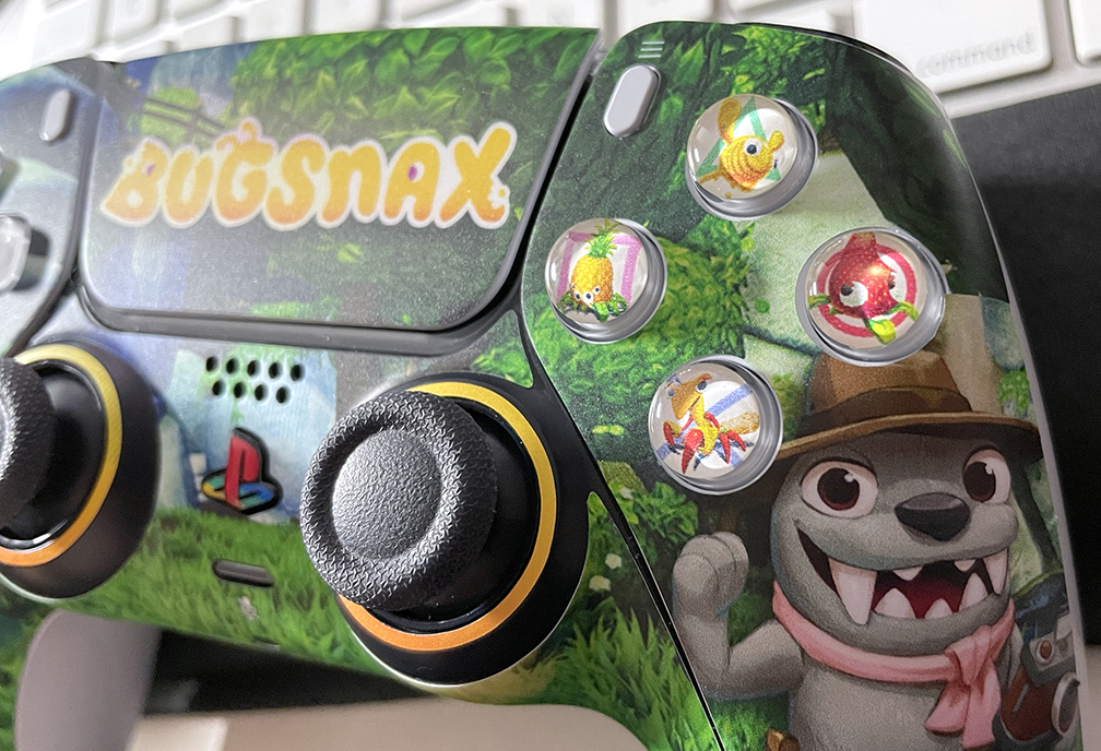 ToastyStickers's tweet photo. Oh-oo-oh. Talkin' 'bout Bugsnax Button Mashers! #bugsnax #PS5 #DualSense https://t.co/ZEPhzqF0D2
