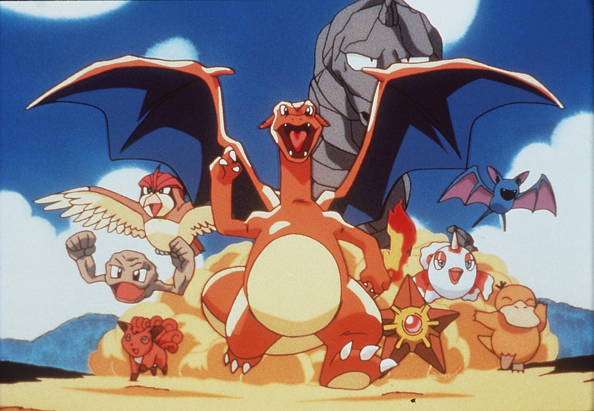 atballplayers's tweet photo. 21-years-ago today, Pokémon: The First Movie, was released in the US.

You’re all grown up 🎉 https://t.co/BhWihl0R9T