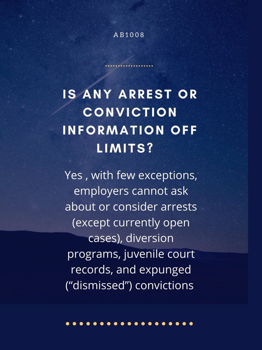 LegalAidAtWork's tweet photo. #AB1008 #fairhiringfriday 
The ban the box law IS helpful for the formally Incarcerated when trying to find a job. However, the law is not all inclusive and has limitations. Learn more today about how the law works to benefit you in your search! 
#progressnotprisons @IEFairChance https://t.co/bfdD6PiK58