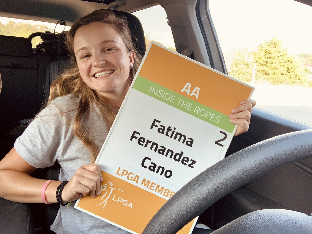 fatifcano's tweet photo. What a dream come true! Finished the @ROAD2LPGA #2 in the #VolvikRace !!
Next up: @uswomensopen !
@LPGA member has a nice sound to it 💚
Weird way to end the season having to miss my second event due to Covid, but super happy to get it done! https://t.co/9zVCm0XTKD