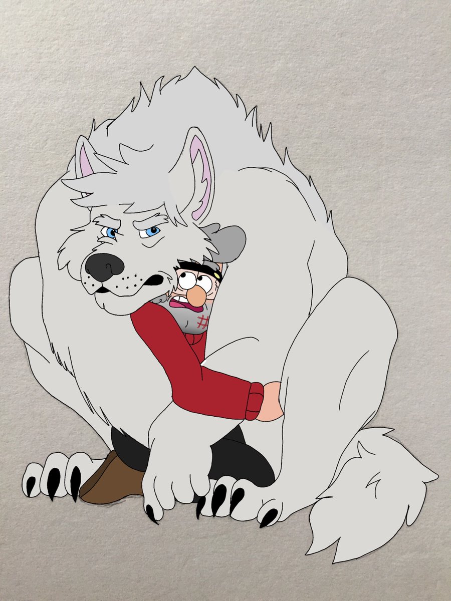 AlexTWDgf01's tweet photo. #stanleypines #stanfordpines #stantwins #GravityFalls #werewolfstan 
Evaluation of my Werewolf!Stan artwork. The one of Stan by himself is my current art style of him. https://t.co/qHlt6K7kYl