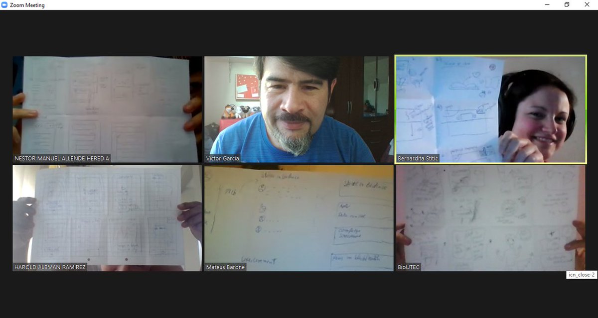 Turck_182's tweet photo. 2da Sesión de Sketch & Decide #DesingSprint con mis amigos de #RedCOVIDa Entusiastas del #MITCOVIDChallengeLatam....secos¡¡¡
@BerniStitic @HaroldAleman8 @mateusbarone @DianaPC14_04 @NstorAllende1
#ILoveRunSprint
#Notes #Sketch #Crazy8
#Ideation
#Decide
#RayenLab
#BloddyProblema https://t.co/TK3ljPHPqy