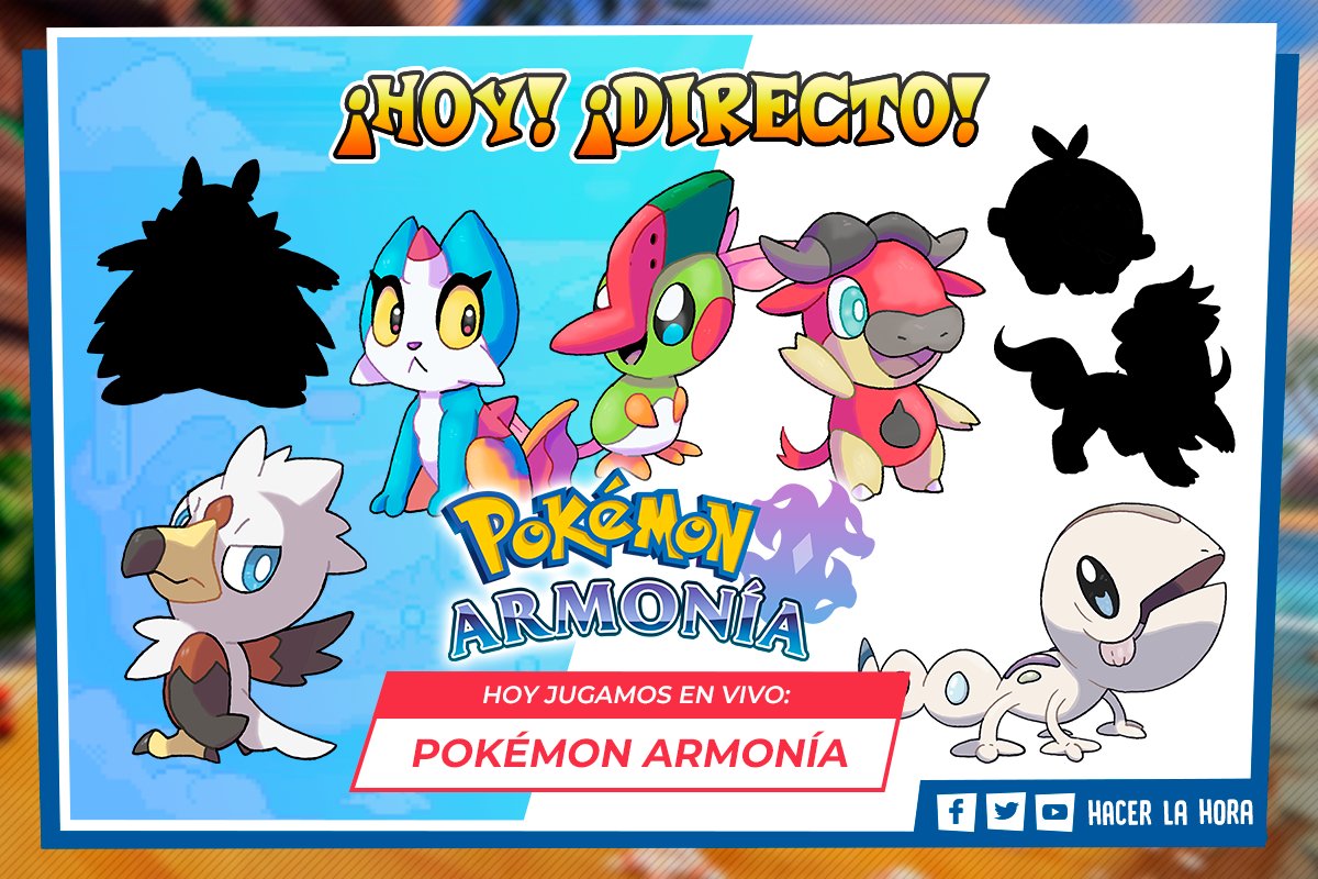 📣 DIRECTO DE FANGAMES 📣
¡Llega la primera demo de <a href="/PkmArmonia/">armonía</a>!🏝Vamos a explorar la nueva hermosa y playera región de Safar💓 ¡Nos oímos en una hora y media! 🐶👌