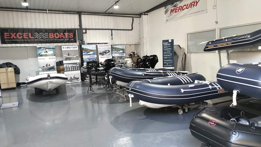 excelboats's tweet photo. With the busy 2020 season starting to wind down and following the unfortunate cancellation of the Southampton Boat Show it has given us the opportunity to refresh the showroom for display of new 2021 models. https://t.co/AMEJe4eY59