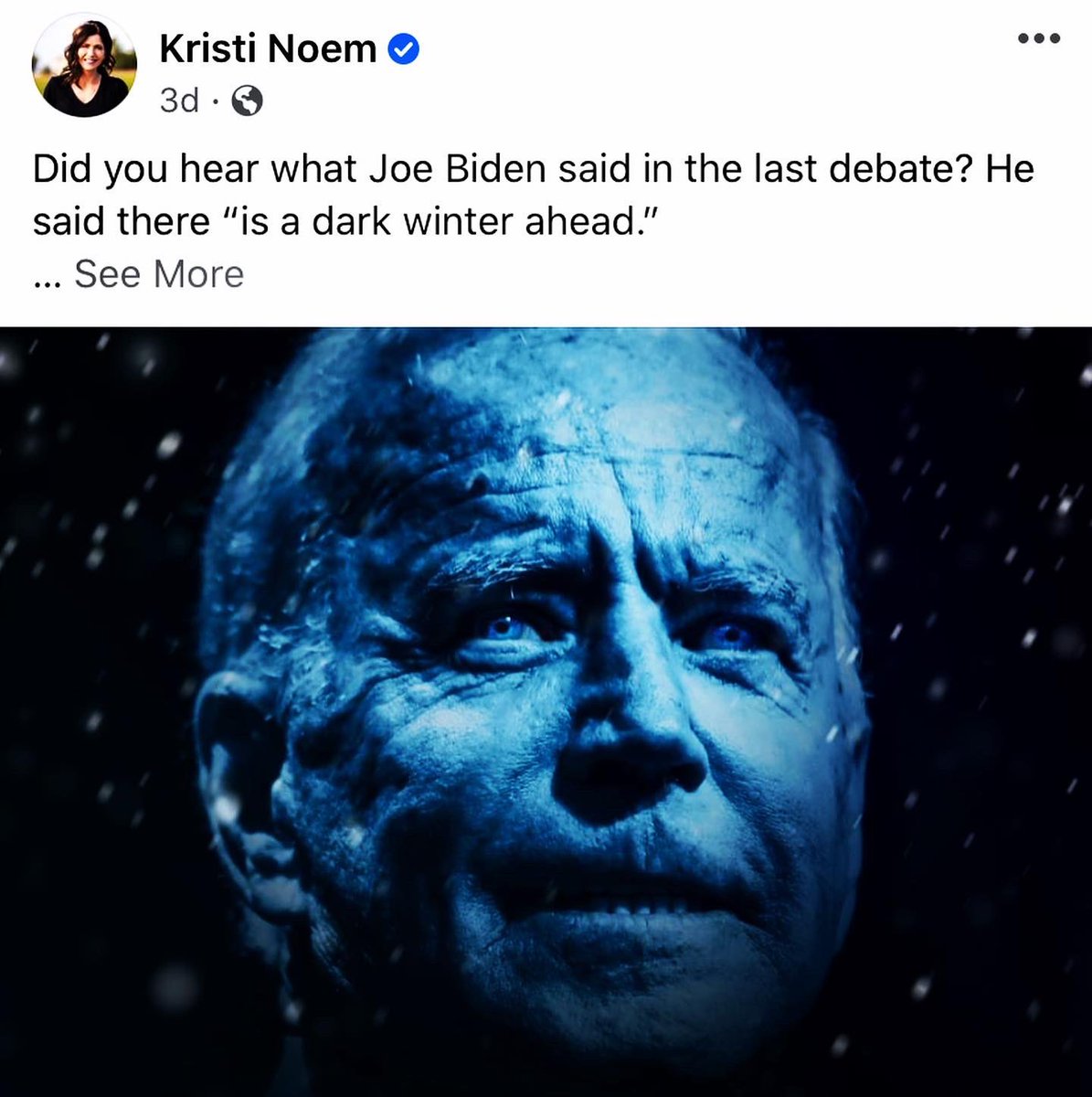 mcdowellformo's tweet photo. Gov. Kristi Noem, @govkristinoem the Governor of South Dakota, is fearless in supporting @realdonaldtrump!! 

What’s wrong with our Governor? @GovParsonMO 
Why is he silent?
Why is he not condemning the voter fraud?
Why is he not stating his support for our President? https://t.co/vUJmhwlYlu
