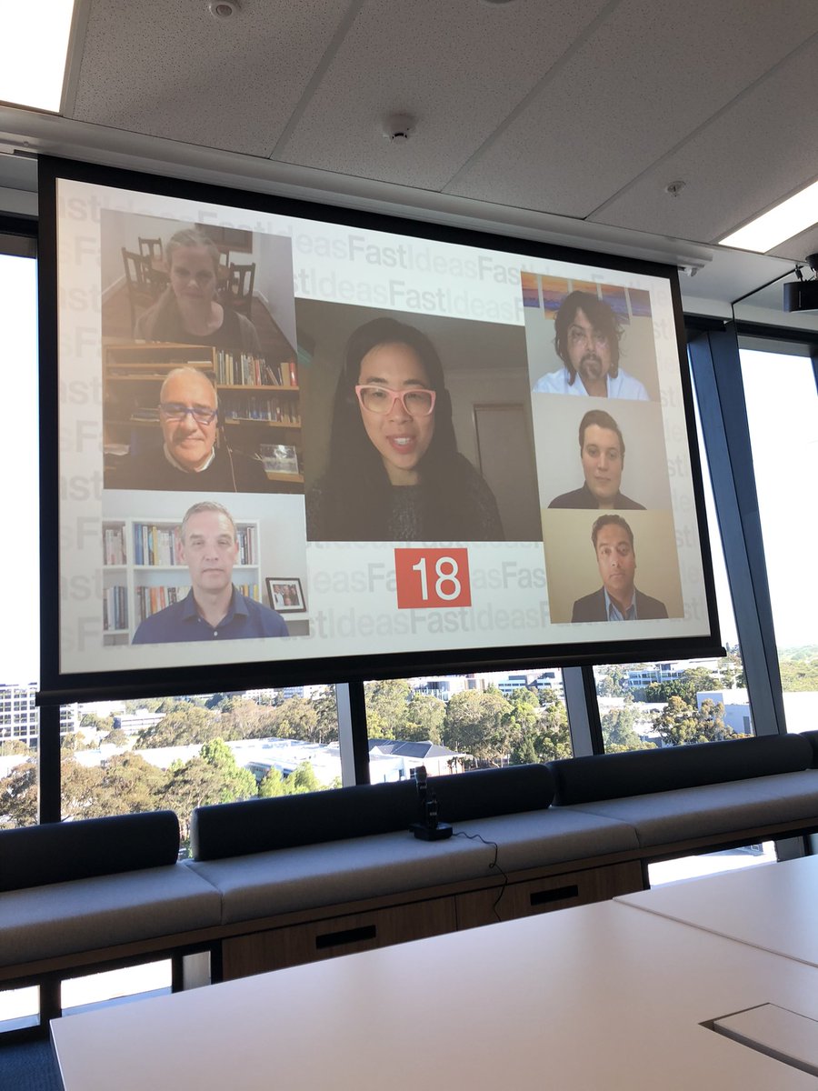 angelabeechan's tweet image. Me on the big screen taking how to #FLEARN at @tedxsydney #tedxsydney @TEDTalks #fastideas