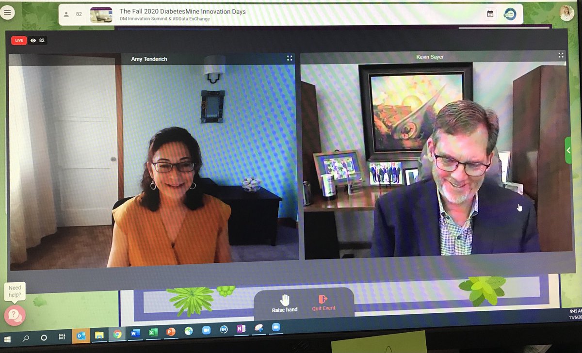 DebGreenwood's tweet image. Fantastic #DData2020 So pleased Dexcom was the Gold Sponsor and CEO was keynote speaker!